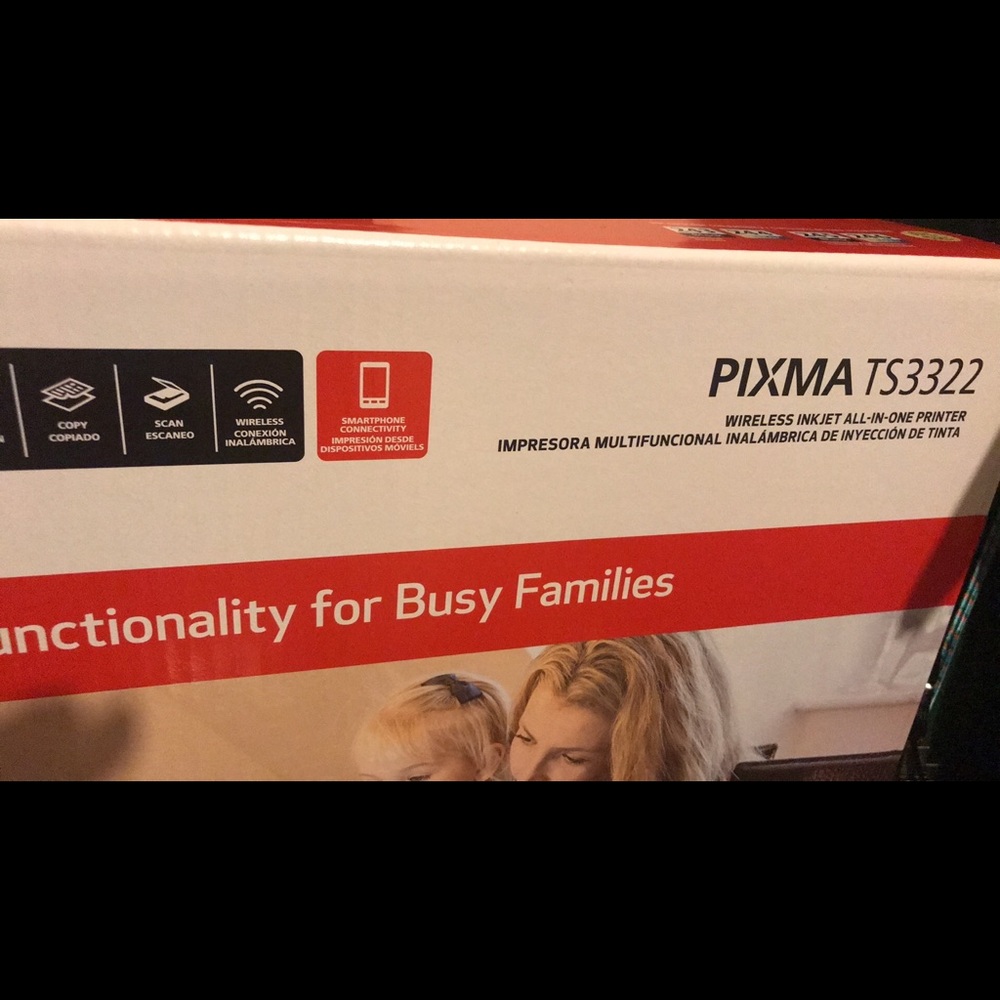 Canon “All In One” Wireless Printer “ PIXMATS3322 - Picture 2 of 3